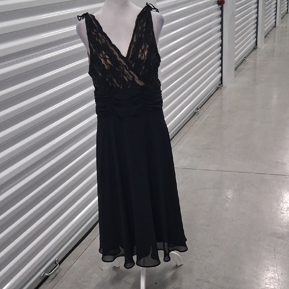 Connected Black Dress